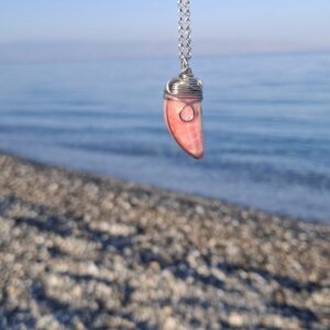 Piedra Rodocrosita 4 x 1,5 cm