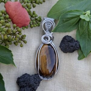 Collar Ojo de Tigre t6