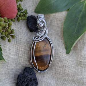 Collar Ojo de Tigre t11