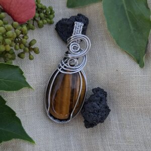 Collar Ojo de Tigre t10