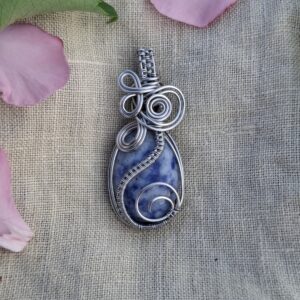 Collar Sodalita Azul