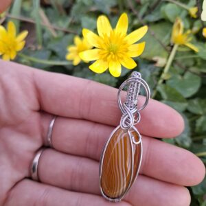 Collar Ágata Amarilla