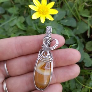 Collar Ágata Amarilla