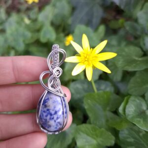 Collar Sodalita Azul