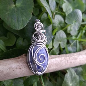 Collar Sodalita Azul